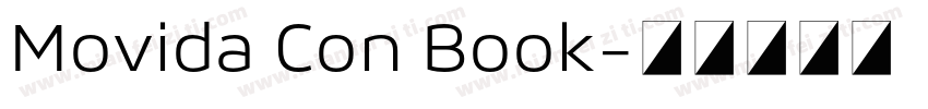 Movida Con Book字体转换